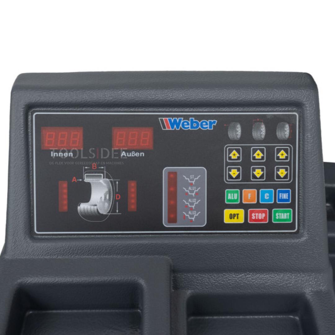 Weber car tire changer series 1021, car wheel balancing machine series ECO 