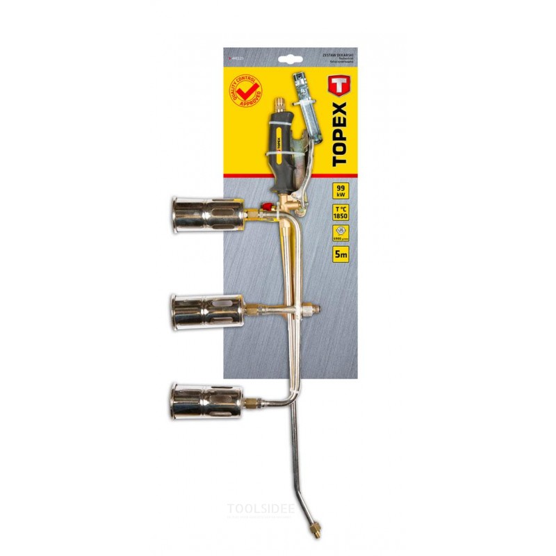 TOPEX roof burner 3x50mm