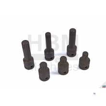 HBM 6 Piece Power Spline sokkel sett