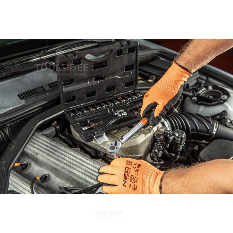 NEO torque wrench set 1/4