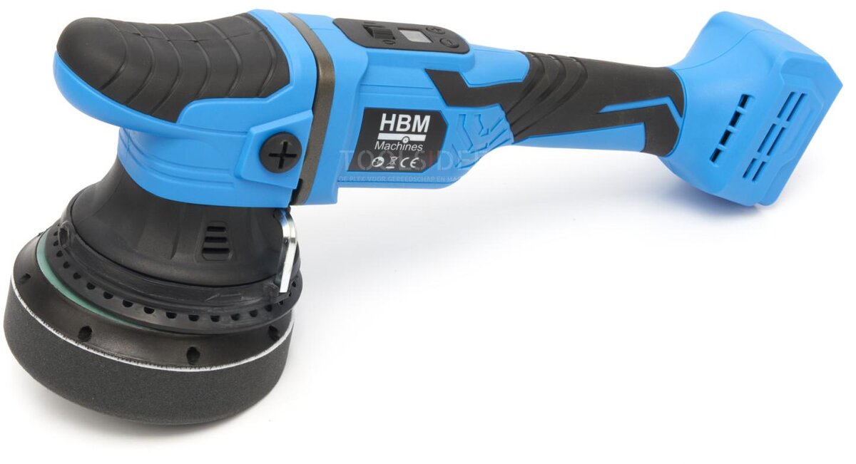 HBM accu dual action variabele polijstmachine 20 Volt Power20.5 