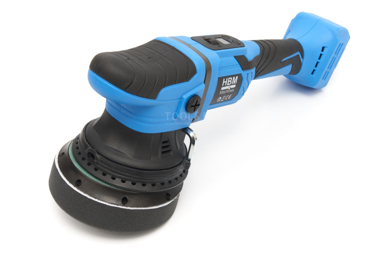 HBM accu dual action variabele polijstmachine 20 Volt Power20.5 