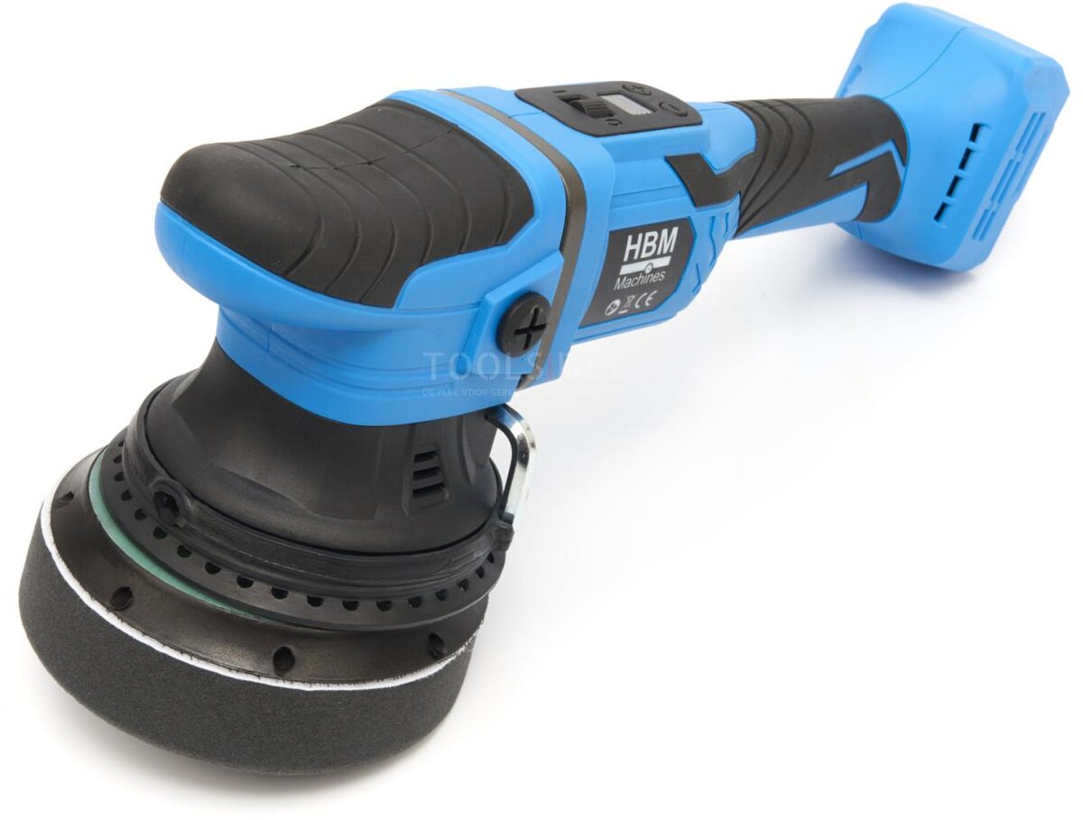 HBM accu dual action variabele polijstmachine 20 Volt Power20.5 
