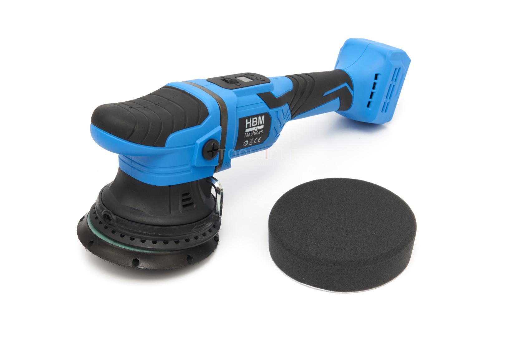 HBM battery dual action variable polisher 20 Volt Power20.5 