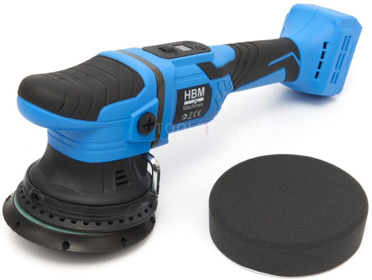 HBM accu dual action variabele polijstmachine 20 Volt Power20.5 