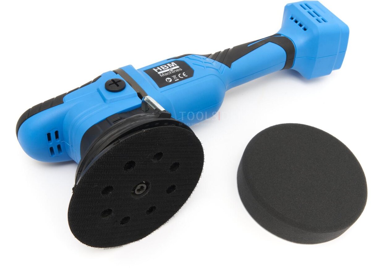 HBM accu dual action variabele polijstmachine 20 Volt Power20.5 