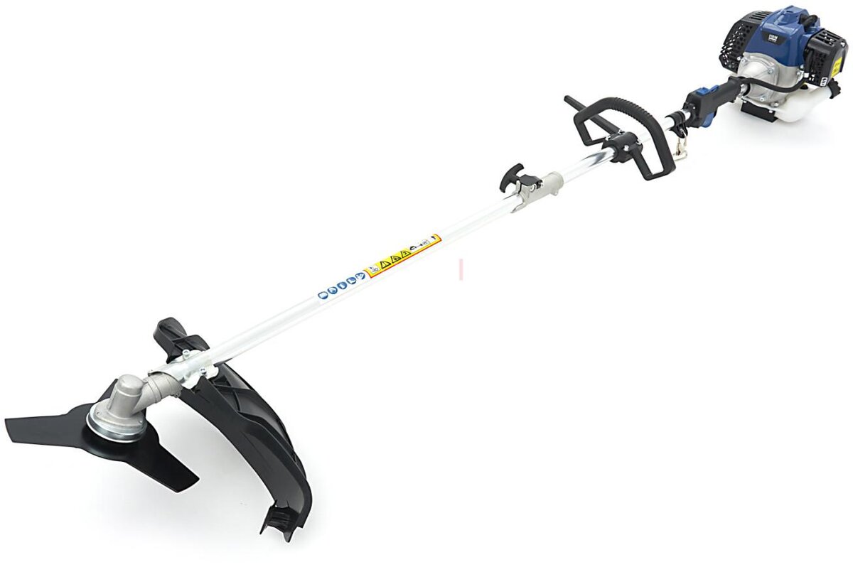 HBM 4 i 1 børsteklipper / gresstrimmer / hekksaks / motorsag / tresag - 42,7 cc 