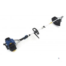 HBM 4 i 1 børsteklipper / gresstrimmer / hekksaks / motorsag / tresag - 42,7 cc 