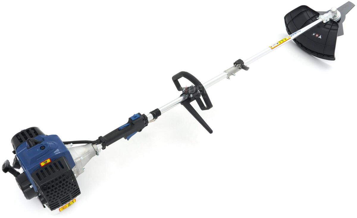 HBM 4 i 1 børsteklipper / gresstrimmer / hekksaks / motorsag / tresag - 42,7 cc 