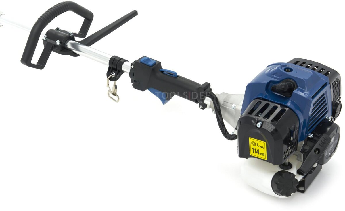 HBM 4 i 1 børsteklipper / gresstrimmer / hekksaks / motorsag / tresag - 42,7 cc 