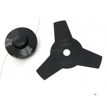 HBM 4 i 1 børsteklipper / gresstrimmer / hekksaks / motorsag / tresag - 42,7 cc 