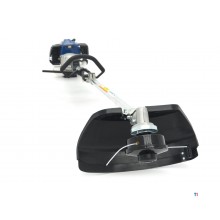 HBM 4 i 1 børsteklipper / gresstrimmer / hekksaks / motorsag / tresag - 42,7 cc 