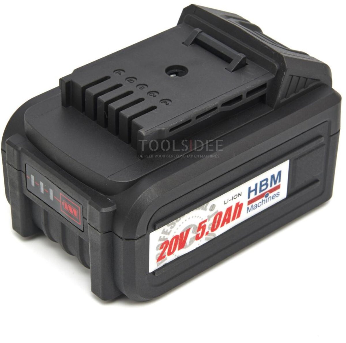 HBM Li-Ion batteri 20 Volt 5,0 Ah Effekt20,5 HBM Li-Ion batteri 20 Volt 5,0 Ah Effekt20,5