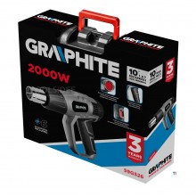GRAPHITE hot air gun pro