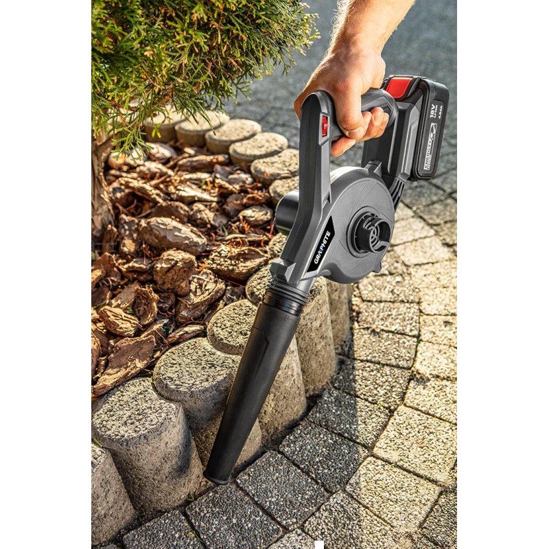 GRAPHITE leaf blower/vacuum 18v li-ion, energy +