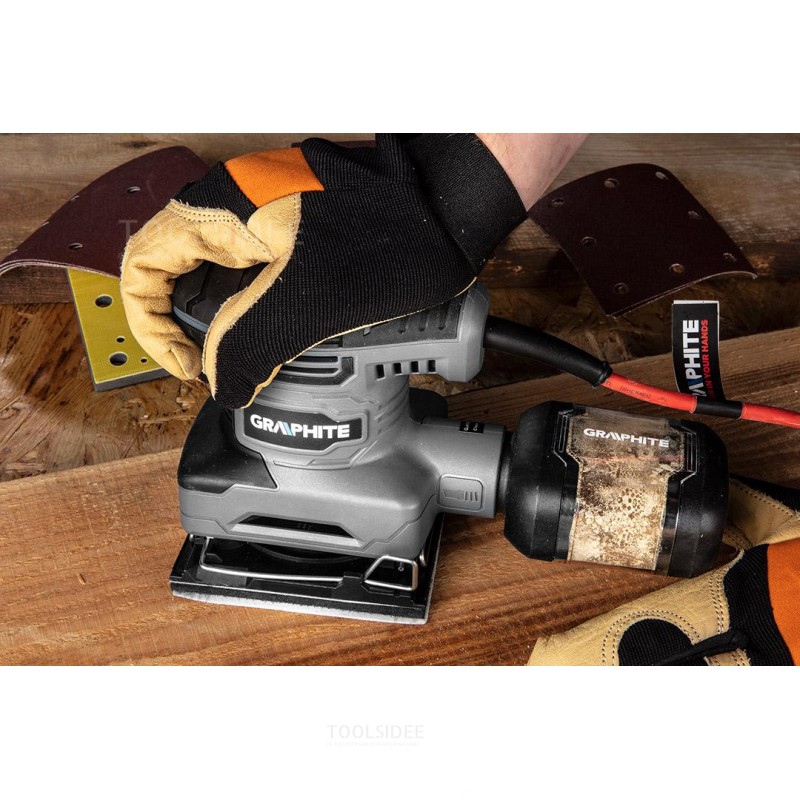 GRAPHITE orbital sander 240w brushless