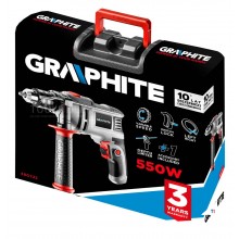 GRAPHITE electric drill - 550w