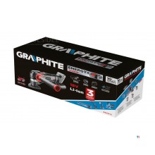 GRAPHITE multi-tool machine, 18v li-ion, energy +