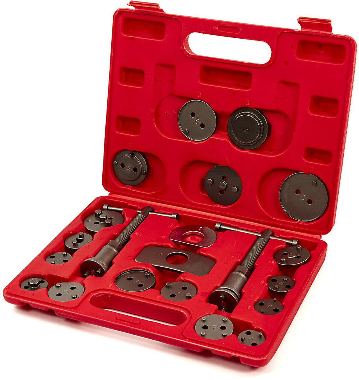 HBM 21-piece universal brake piston reset set