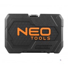 NEO socket set 1/4 - 46 pieces