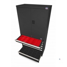 HBM Profi-Kombinationsschrank schwarz 