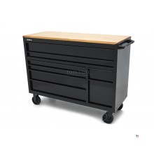 HBM værktøjsvogn, 8 skuffer, 142 cm, sort HBM værktøjsvogn, 8 skuffer, 142 cm, sort