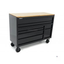 HBM værktøjsvogn, 8 skuffer, 142 cm, sort HBM værktøjsvogn, 8 skuffer, 142 cm, sort