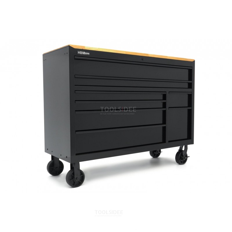 HBM verktøyvogn, 8 kpl, 142 cm, lajit 