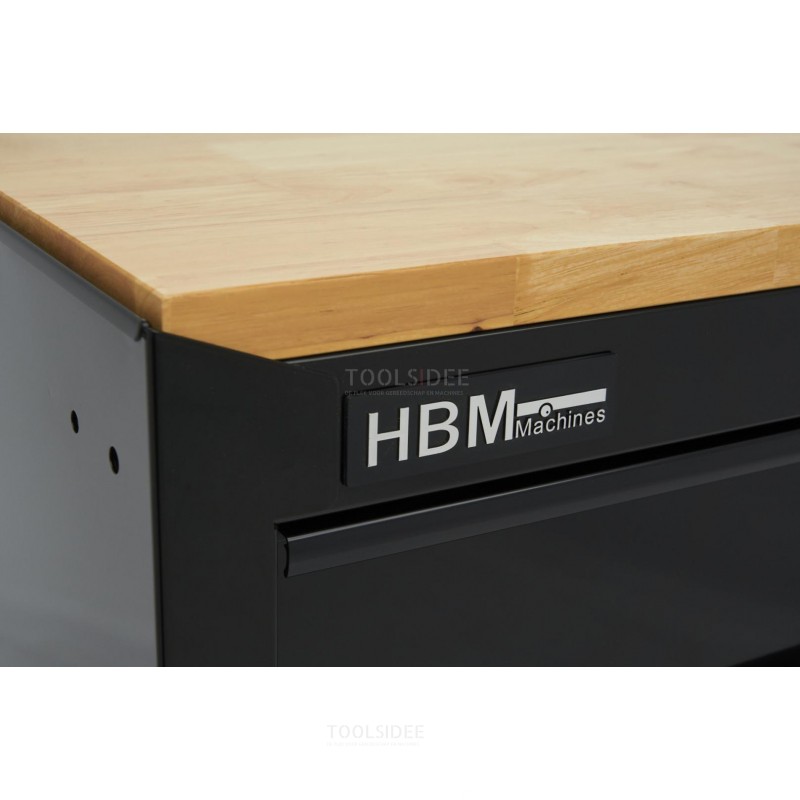 HBM verktøyvogn, 8 kpl, 142 cm, lajit 