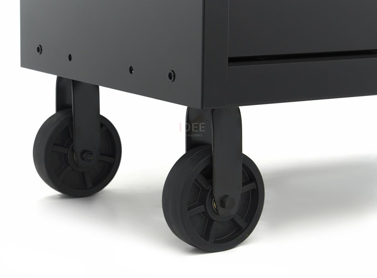 HBM værktøjsvogn, 8 skuffer, 142 cm, sort HBM værktøjsvogn, 8 skuffer, 142 cm, sort