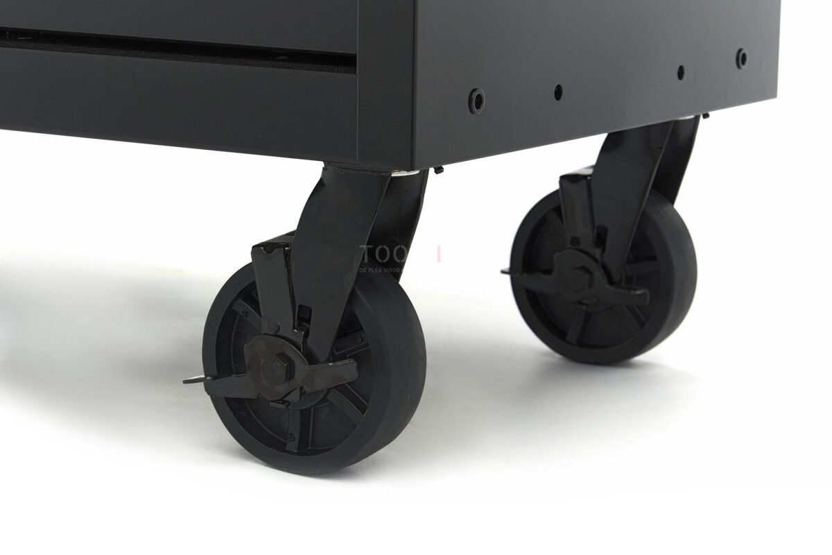 HBM værktøjsvogn, 8 skuffer, 142 cm, sort HBM værktøjsvogn, 8 skuffer, 142 cm, sort