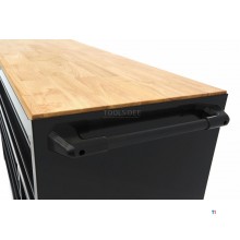HBM værktøjsvogn, 8 skuffer, 142 cm, sort HBM værktøjsvogn, 8 skuffer, 142 cm, sort