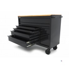 HBM værktøjsvogn, 8 skuffer, 142 cm, sort HBM værktøjsvogn, 8 skuffer, 142 cm, sort