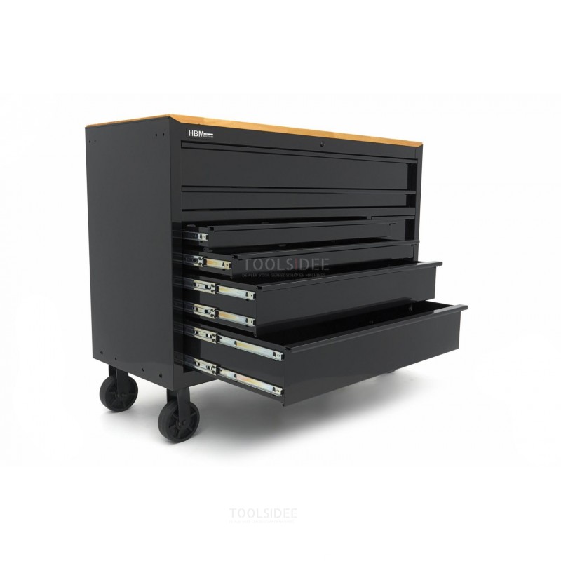 HBM verktøyvogn, 8 kpl, 142 cm, lajit 
