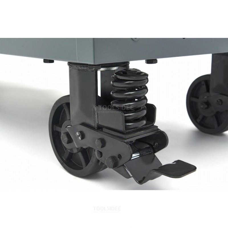 HBM tool trolley, 14 drawers, 182 cm, gray HBM tool trolley, 14 drawers, 182 cm, gray