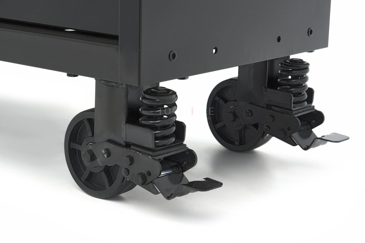 HBM Werkzeugwagen, 14 Schubladen, 182 cm, schwarz 