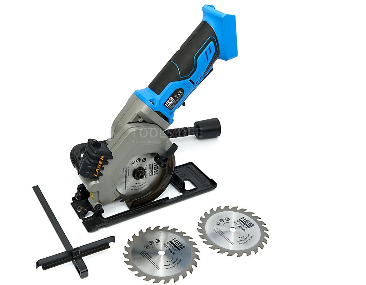 HBM akku rundsav 115 mm 20 Volt 