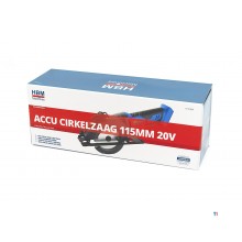 HBM akku rundsav 115 mm 20 Volt 