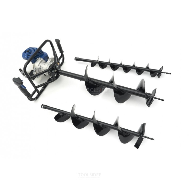 HBM Jordsnegl med benzinmotor 51,2 cc 