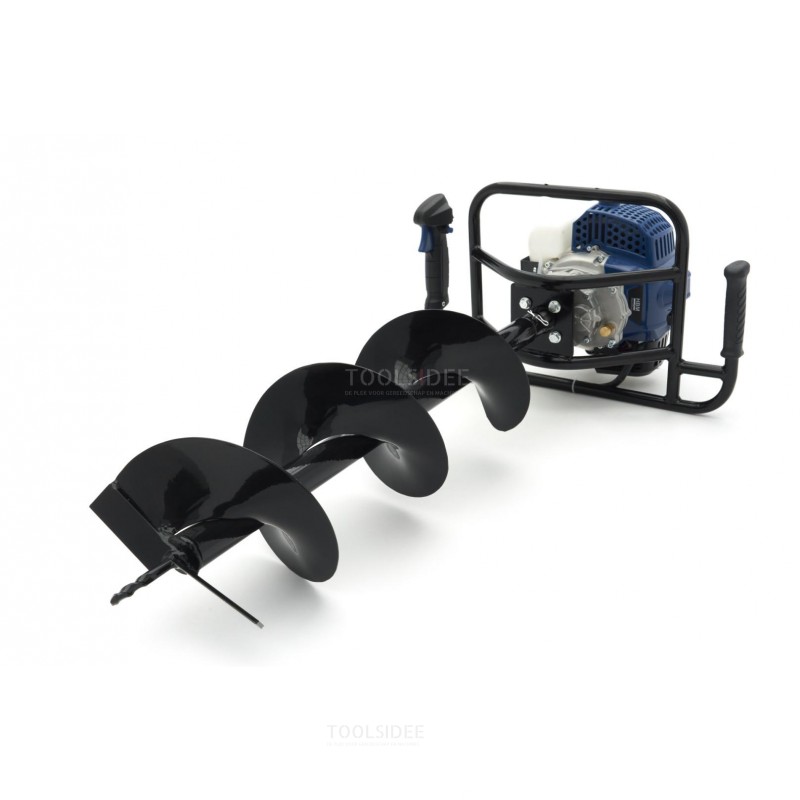 HBM Jordsnegl med benzinmotor 51,2 cc 