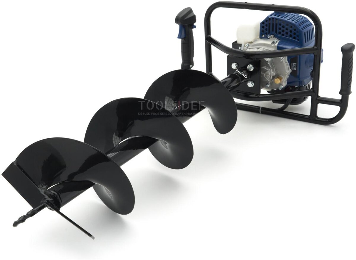 HBM Grondboor met benzine motor 51,2 cc 