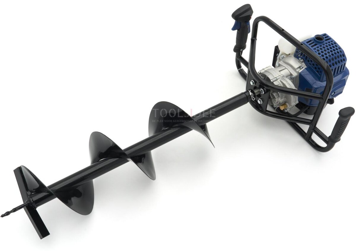 HBM Grondboor met benzine motor 51,2 cc 