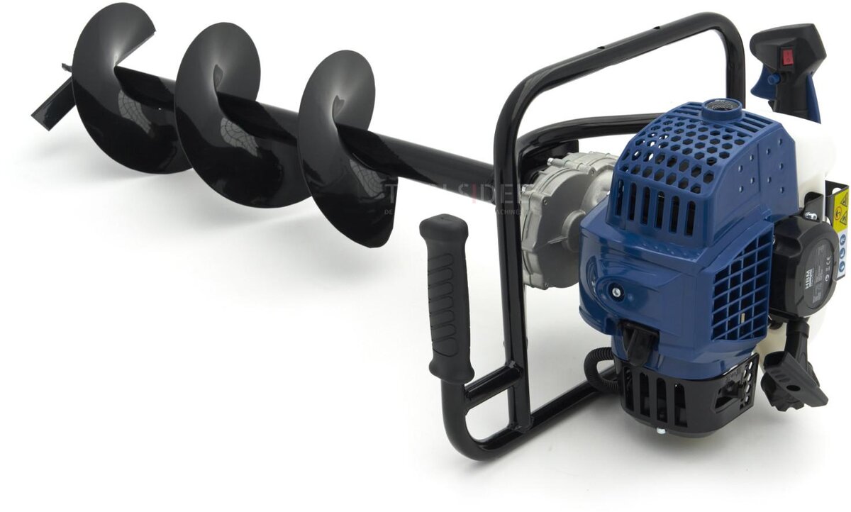 HBM Grondboor met benzine motor 51,2 cc 