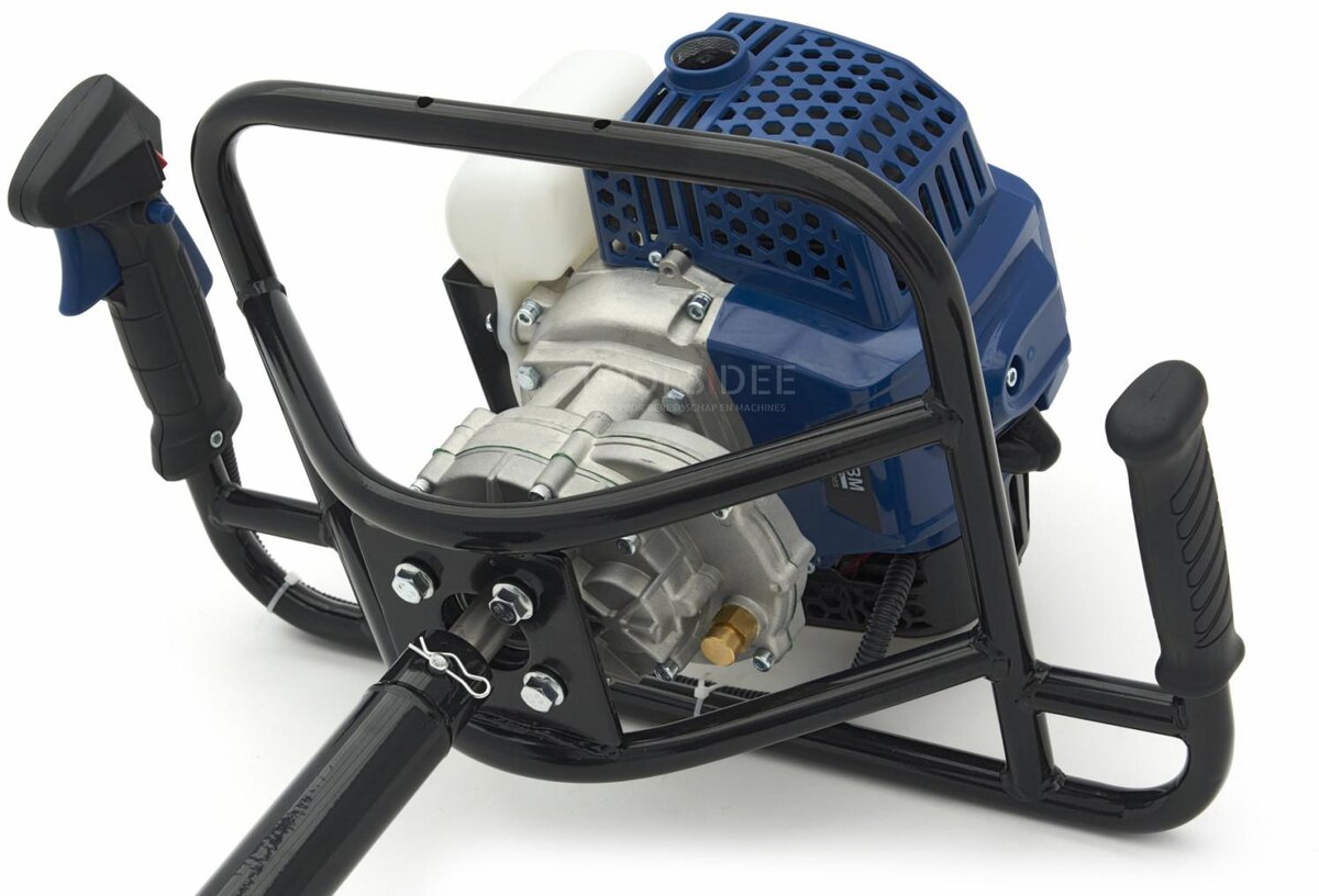 HBM Grondboor met benzine motor 51,2 cc 