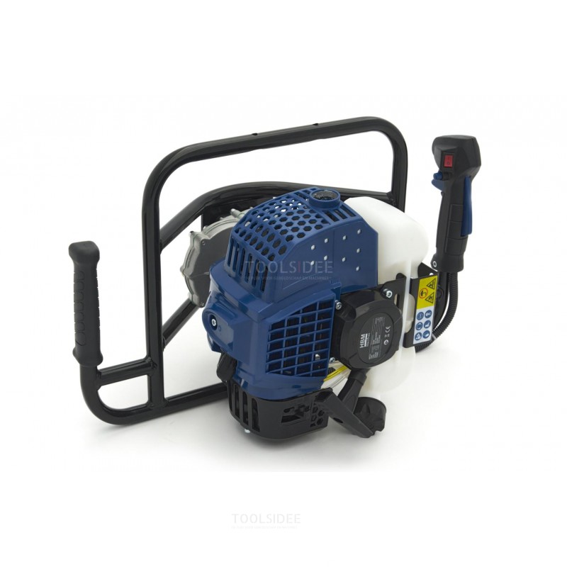 HBM Jordsnegl med benzinmotor 51,2 cc 