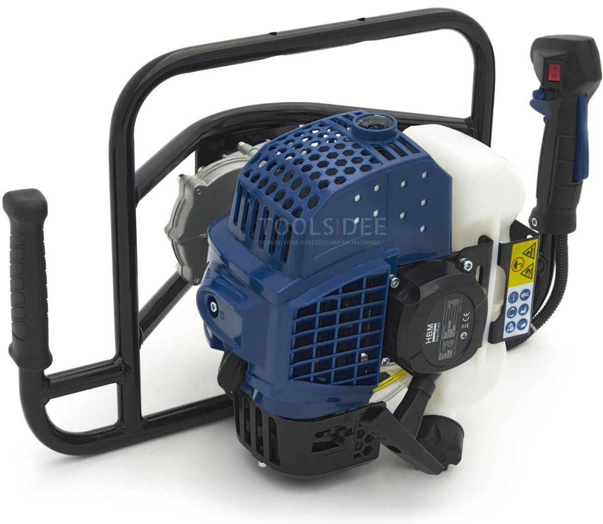 HBM Grondboor met benzine motor 51,2 cc 