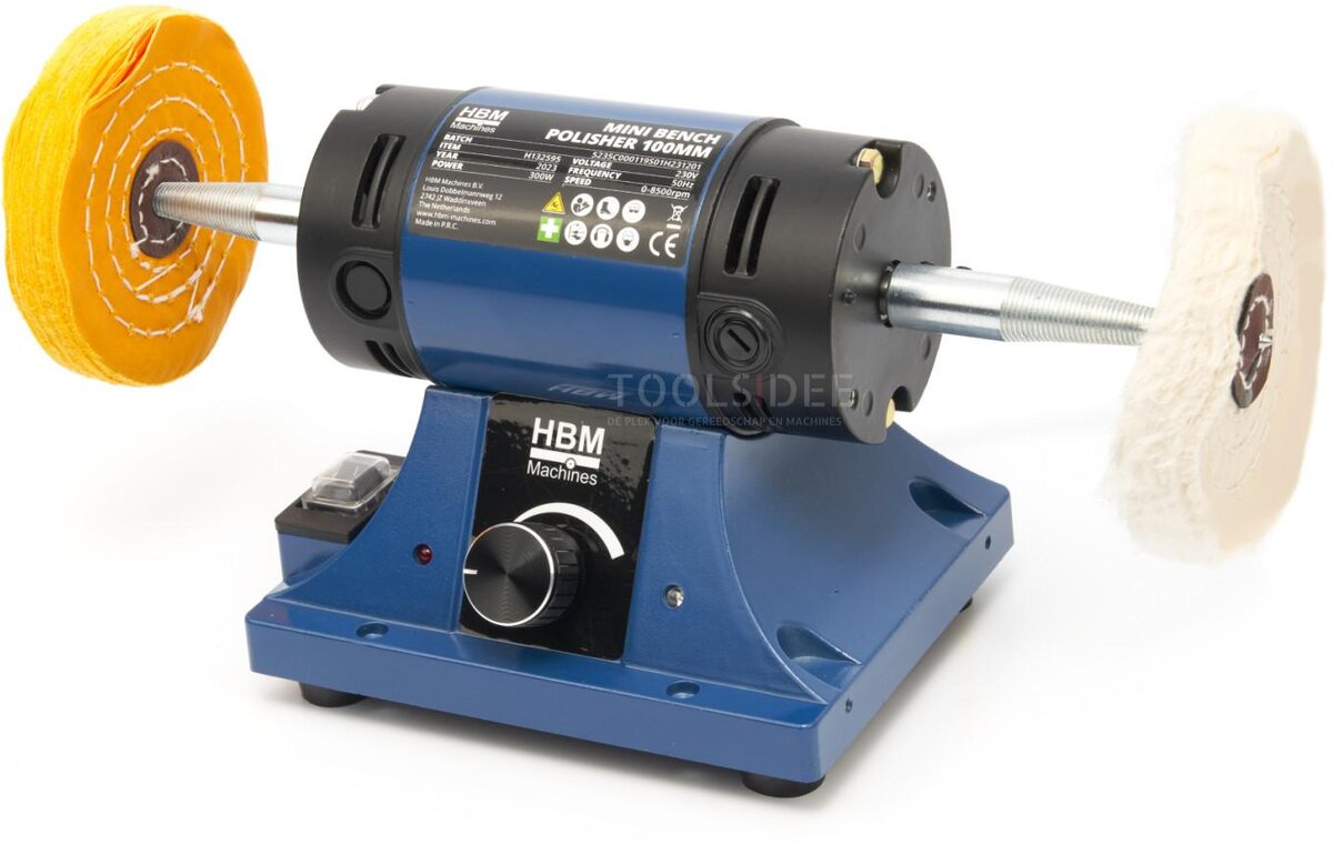 HBM mini polijstmachine 100 mm 