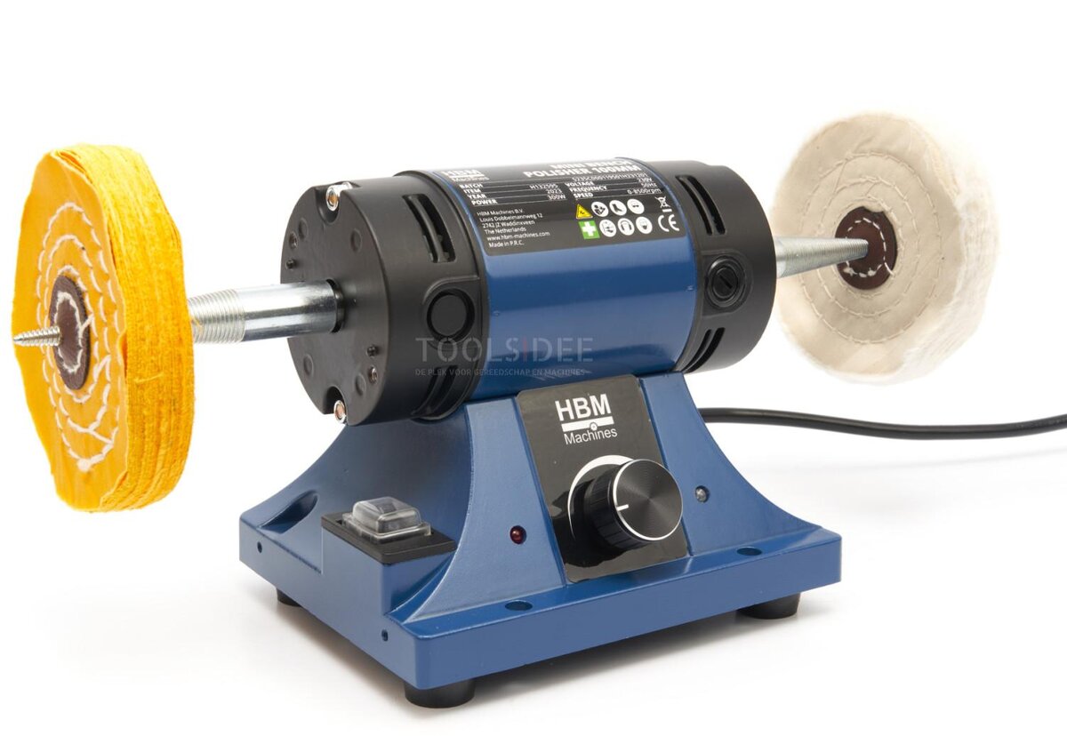 HBM mini polijstmachine 100 mm 