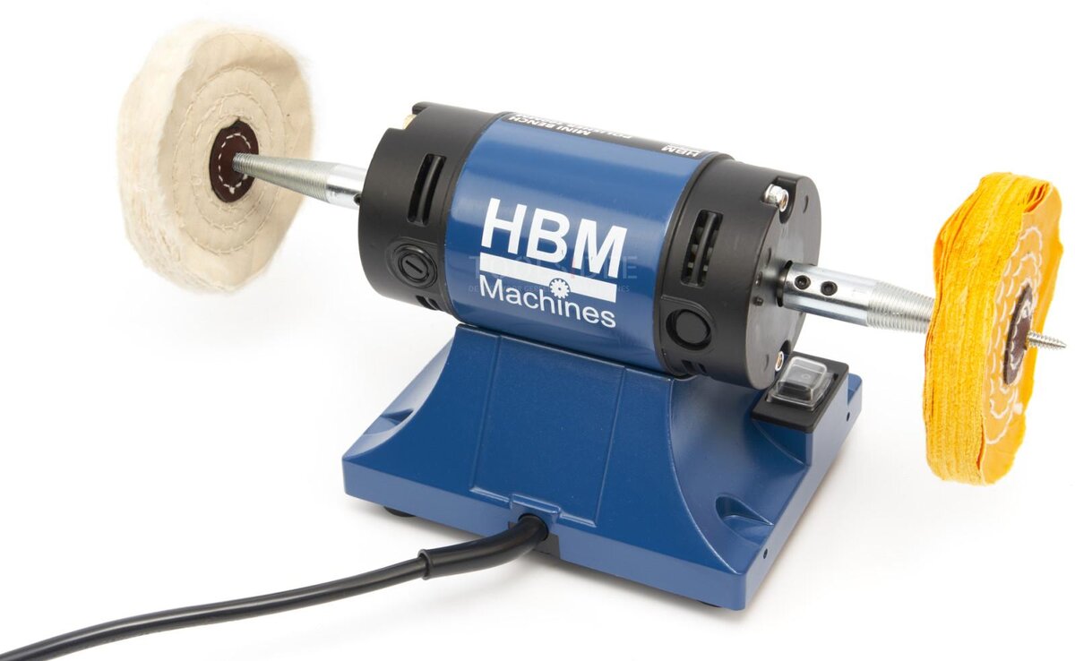 HBM mini polijstmachine 100 mm 