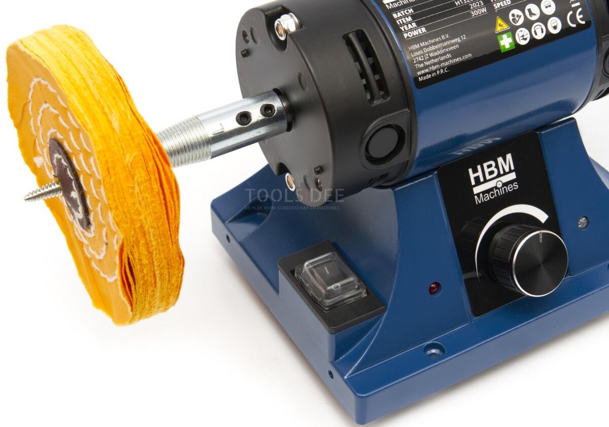 HBM mini polijstmachine 100 mm 